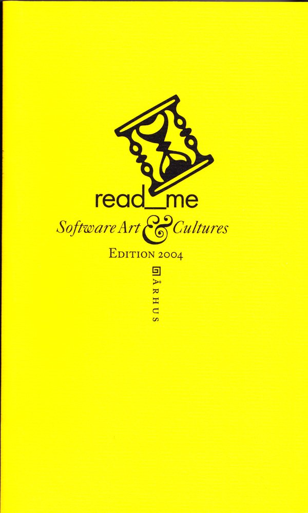 Read Me: Software Art & Cultures,Used