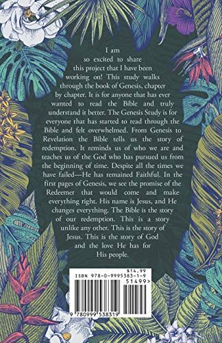 Genesis Study: A Beginners Study Guide into the Book of Genesis,Used
