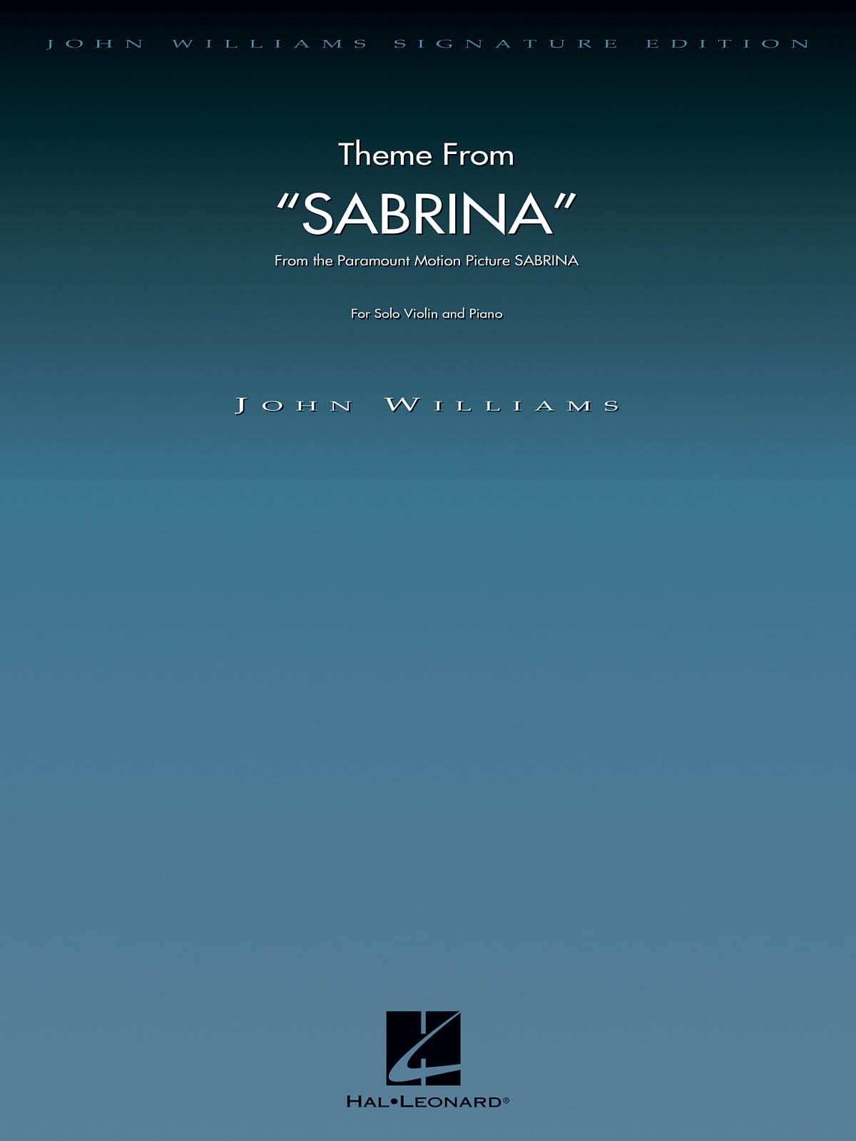 Sabrina: Theme from the Paramount Motion Picture (John Williams Signature Edition  String),Used