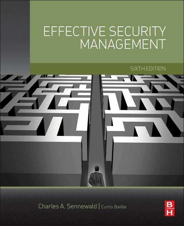 Effective Security Management,Used