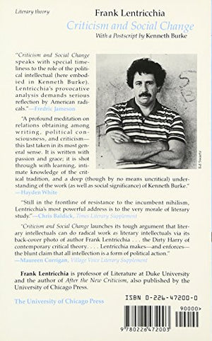 Criticism and Social Change,Used