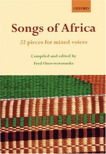 Songs of Africa: 22 pieces for mixed voices,Used
