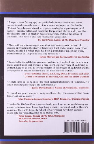 Leadership Without Easy Answers,Used