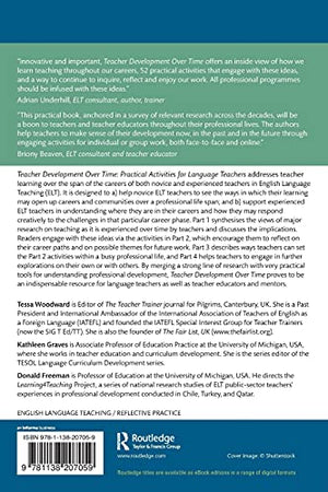 Teacher Development Over Time: Practical Activities for Language Teachers (Research and Resources in Language Teaching),Used