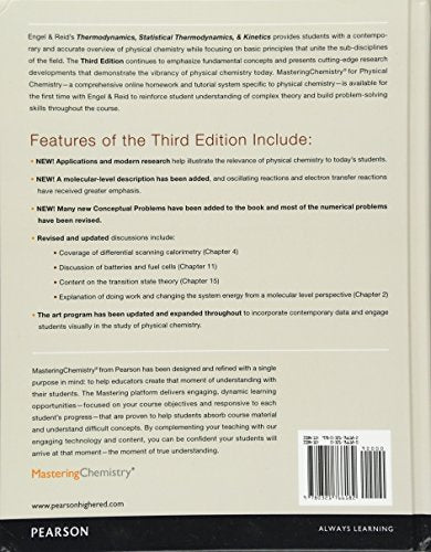 Thermodynamics, Statistical Thermodynamics, & Kinetics (3Rd Edition),Used
