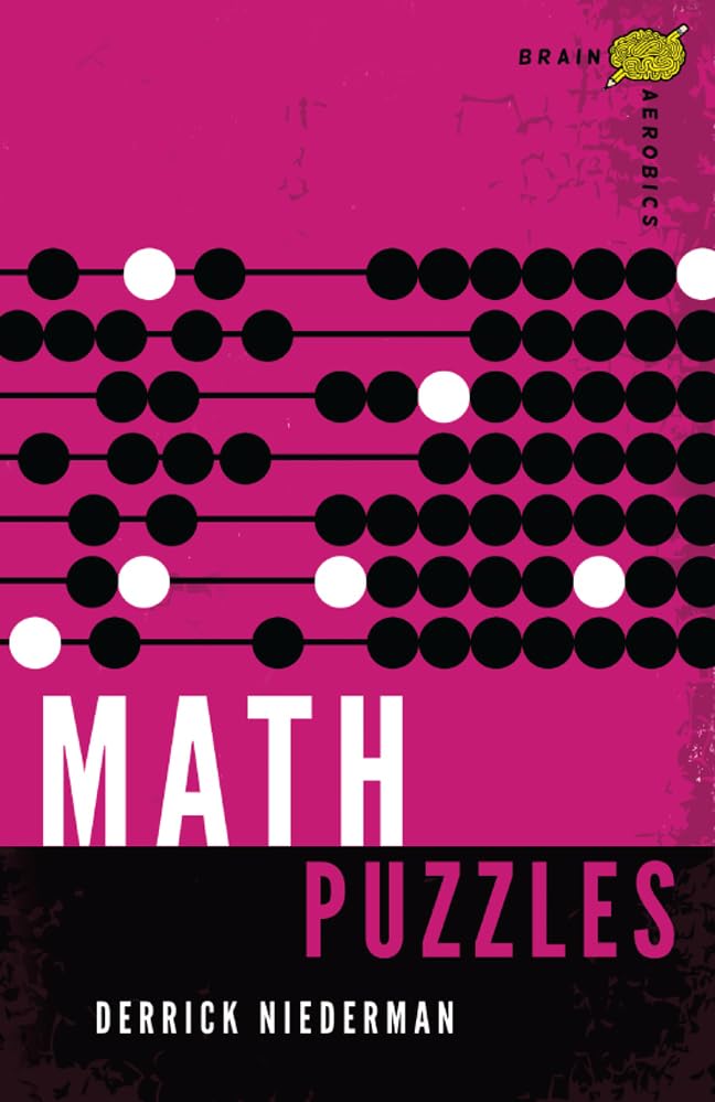 Brain Aerobics Math Puzzles,Used
