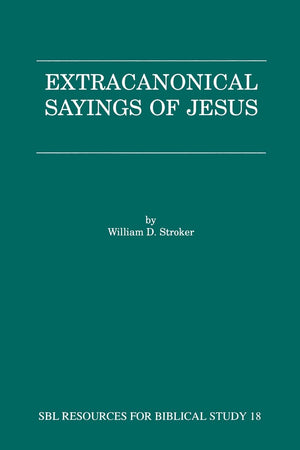 Extracanonical Sayings Of Jesus (Resources For Biblical Study),Used