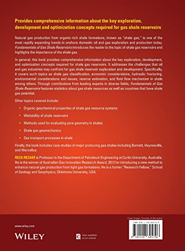 Fundamentals of Gas Shale Reservoirs,Used