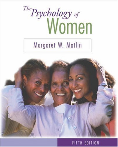 The Psychology of Women (with InfoTrac),Used