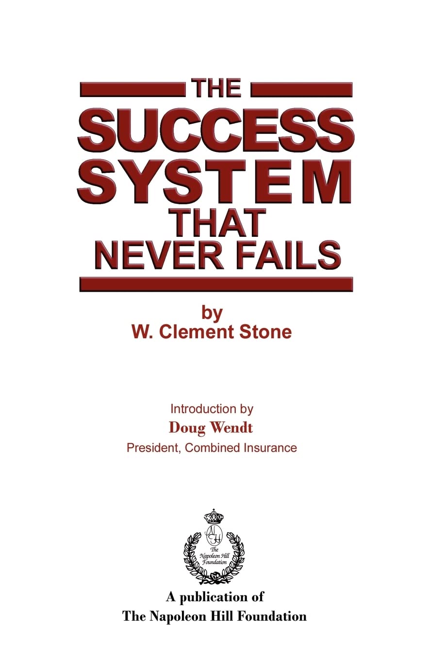 The Success System That Never Fails,Used