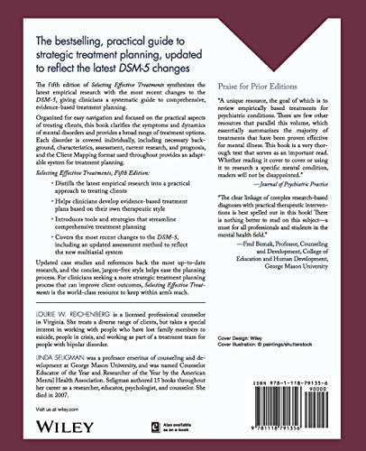 Selecting Effective Treatments: A Comprehensive, Systematic Guide to Treating Mental Disorders,New