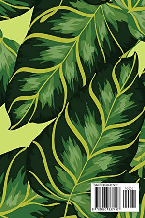 Address Book: For Contacts, Addresses, Phone, Email, Note,Emergency Contacts,Alphabetical Index With Banana Leaves Tropical Seam,Used