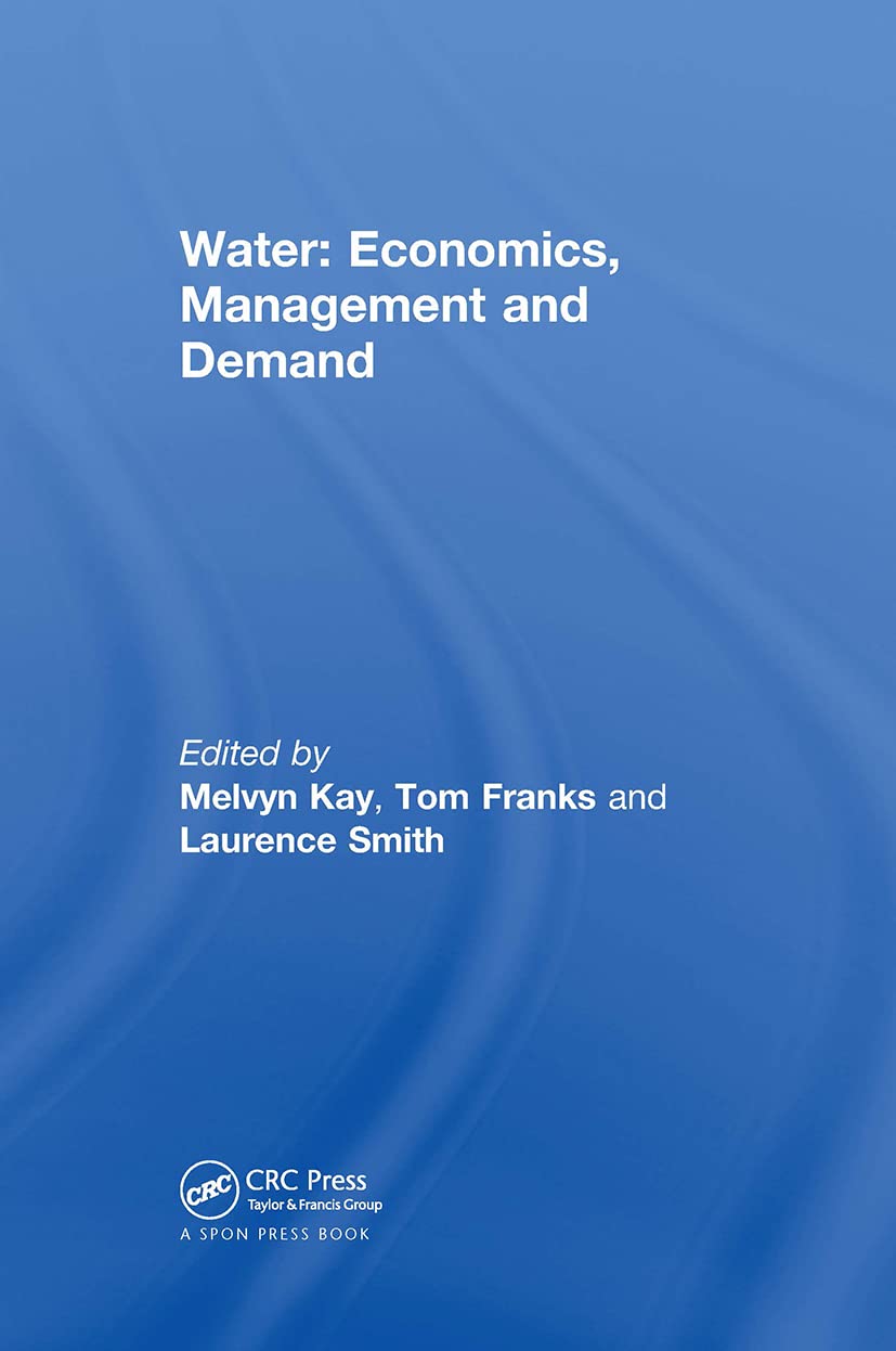 Water: Economics, Management and Demand,Used