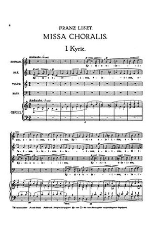 Missa Choralis: SATB divisi (with Organ) (Latin Language Edition) (Kalmus Edition) (Latin Edition),Used