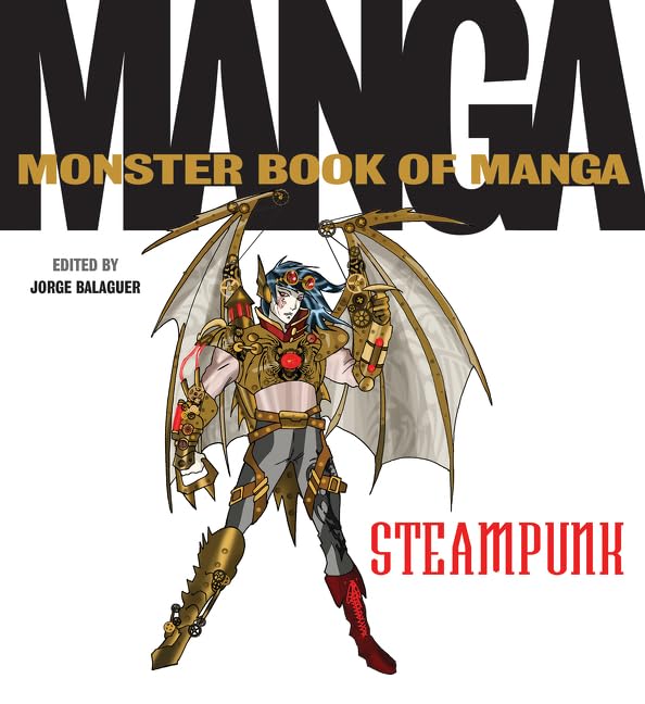 The Monster Book of Manga Steampunk,Used