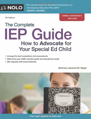 The Complete IEP Guide: How to Advocate for Your Special Ed Child,Used