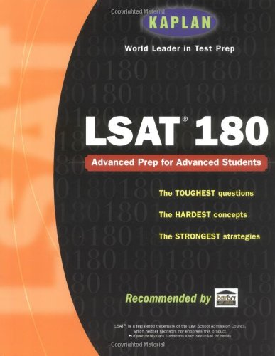 Kaplan LSAT 180,New