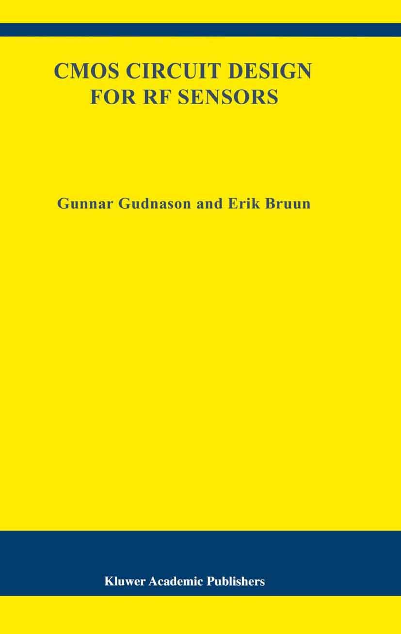 CMOS Circuit Design for RF Sensors (The Springer International Series in Engineering and Computer Science, 695),Used