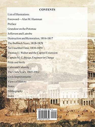 History of the United States Capitol: A Chronicle of Design, Construction, and Politics,Used