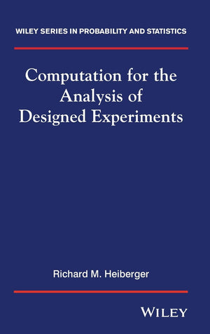 Computation For The Analysis of Designed Experiments,Used