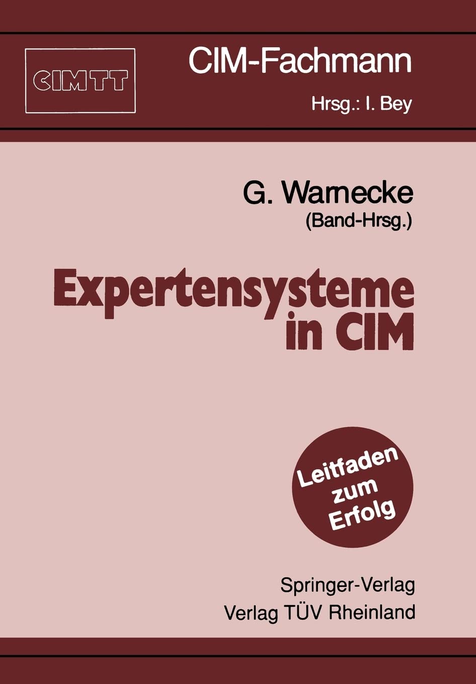 Expertensysteme In Cim (Cimfachmann) (German Edition),Used