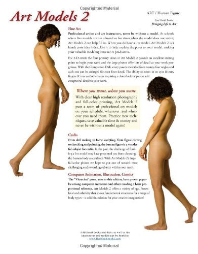 Art Models 2: Life Nude Photos for the Visual Arts (Art Models series),Used