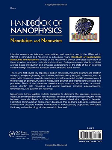 Handbook of Nanophysics: Nanotubes and Nanowires,Used