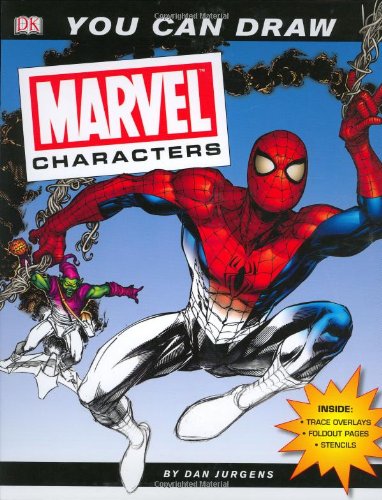 You Can Draw: Marvel Characters,Used