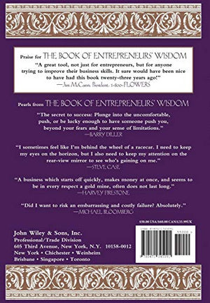 The Book of Entrepreneurs' Wisdom: Classic Writings by Legendary Entrepreneurs,Used