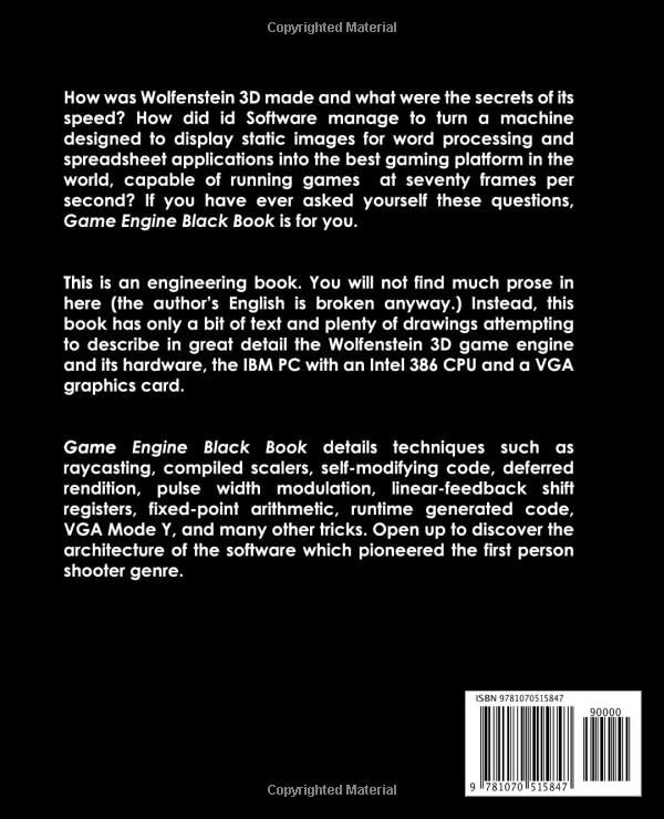 Game Engine Black Book Wolfenstein 3D: v2.1,Used