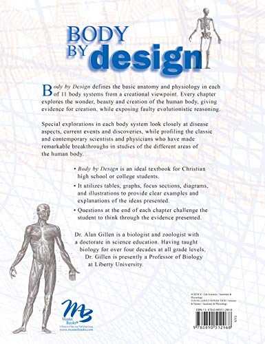 Body By Design: An Anatomy And Physiology Of The Human Body,Used
