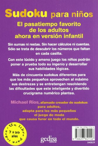 Sudoku para nios (Spanish Edition),Used