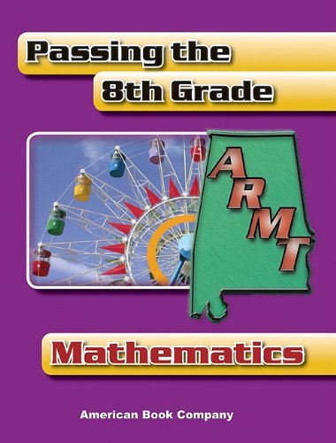 Passing The 8Th Grade Armt In Mathematics,Used