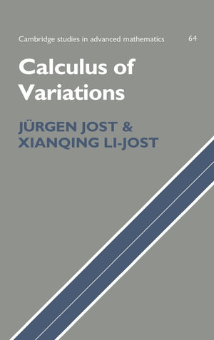 Calculus Of Variations (Cambridge Studies In Advanced Mathematics, Series Number 64),New
