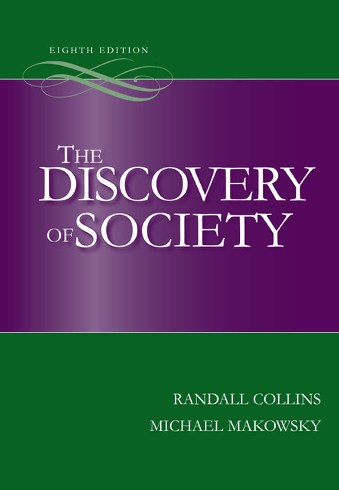 The Discovery Of Society, 8Th Edition