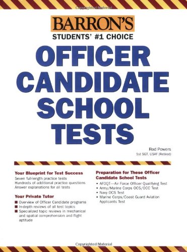 Barron's Officer Candidate School Test,Used