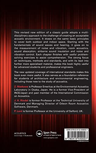 Environmental and Architectural Acoustics,Used