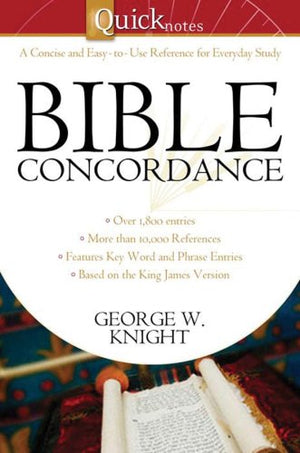 Quicknotes Bible Concordance (QuickNotes Commentaries),Used
