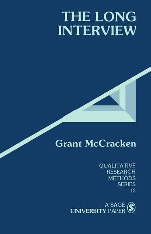 The Long Interview (Qualitative Research Methods),Used
