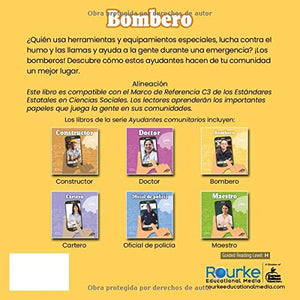 Community Helpers: Firefighters/Bombero  Rourke Spanish Reader, Grades K2 (Ayudantes comunitarios (Community Helpers)) (Spanis,Used