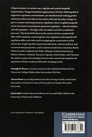 Regulatory Waves: Comparative Perspectives on State Regulation and SelfRegulation Policies in the Nonprofit Sector,Used