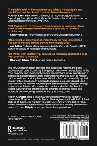 The Social Cognitive Neuroscience of Leading Organizational Change,Used