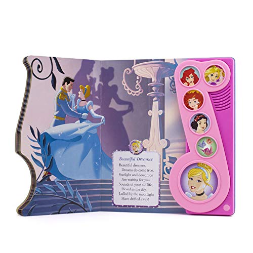Disney Princess Cinderella, Rapunzel, Snow White, and More! Once Upon a Time Little Music Note Sound Book  PlayaSong  PI Kid,Used