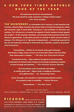 The Whisperers: Private Life In Stalin'S Russia,New