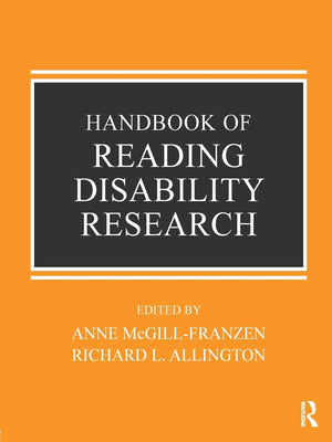 Handbook of Reading Disability Research,Used