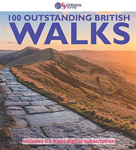 100 Outstanding British walks,Used