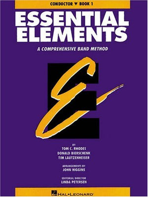 Essential Elements Book 1  Original Series (Purple) Conductor Book