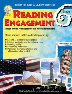 Reading Engagement, Grade 6,Used