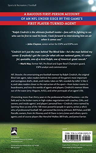 NFL Brawler: A PlayerTurnedAgent's Forty Years in the Bloody Trenches of the National Football League,Used