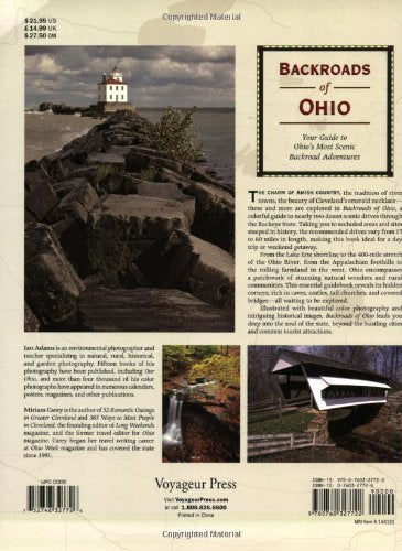 Backroads of Ohio: Your Guide to Ohio's Most Scenic Backroad Adventures (Pictorial Discovery Guide),Used
